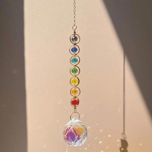 Crystal suncatcher prism - crystal,