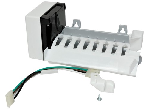 Refrigerator icemaker ice - refrigerator,