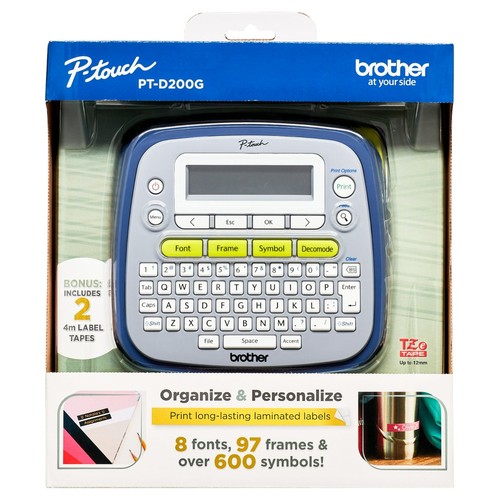 Brother touch d200g label - brother,