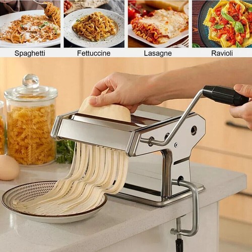 Manual pasta maker roller - manual,